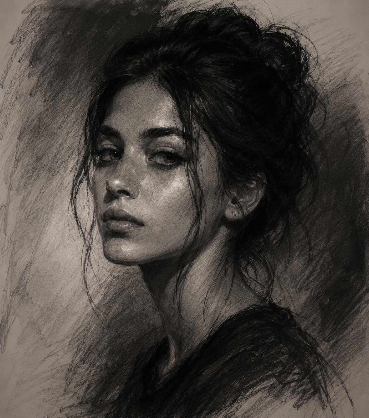 Charcoal Portrait