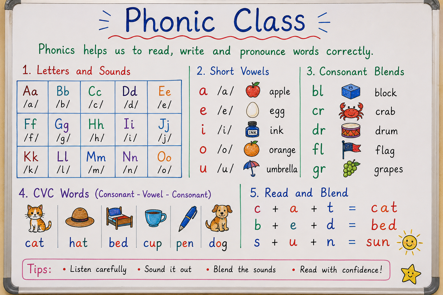 Phonic Classes